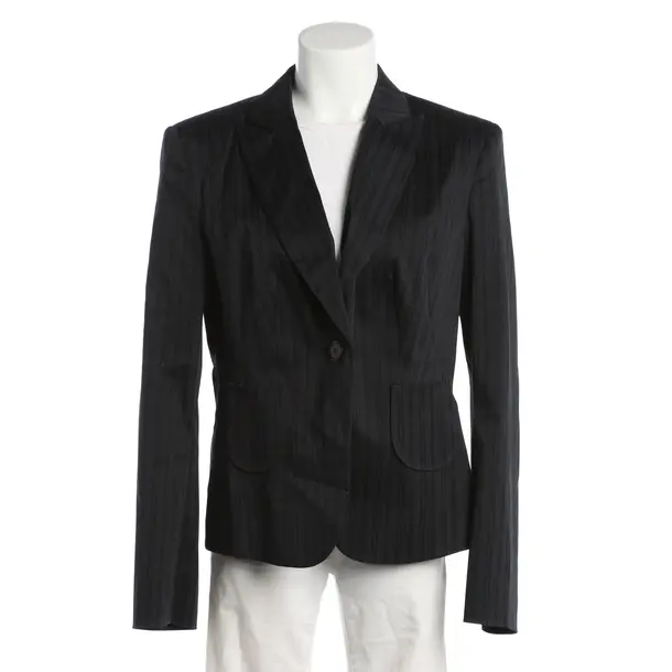 Blazer, in Navy, Cotton, Marc Cain