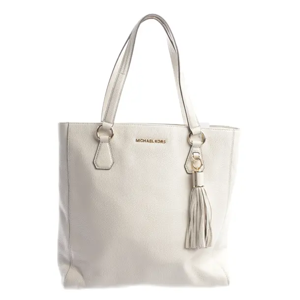 Handbag, in Beige, Leather, Michael Kors