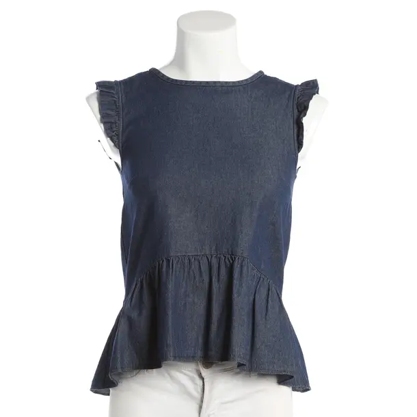 Top, in Blue, Cotton, Kate Spade New York