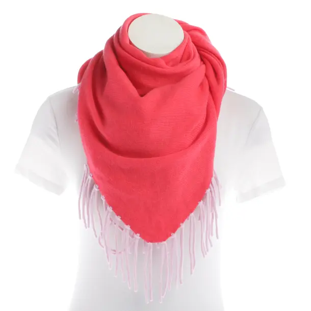 Schal, in Rot, Wolle, Herzensangelegenheit