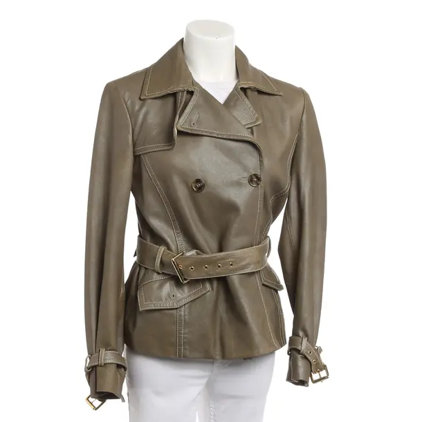 Giacca in pelle, in Marrone, Pelle, Max Mara