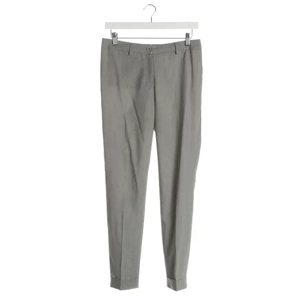 Pants, in Light Gray, Wool, Fabiana Filippi