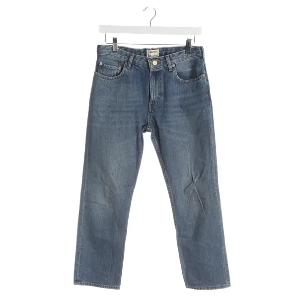 Straight Fit Jeans, in Blue, Cotton, Acne Studios