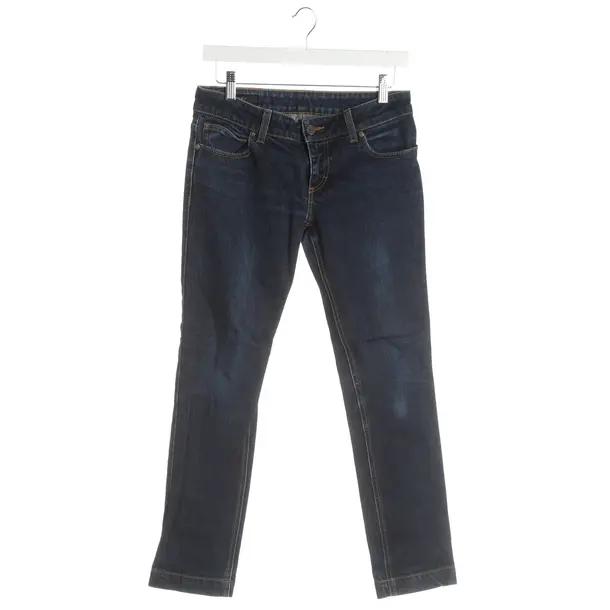 Slim Fit Jeans, in Navy, Cotton, Gucci