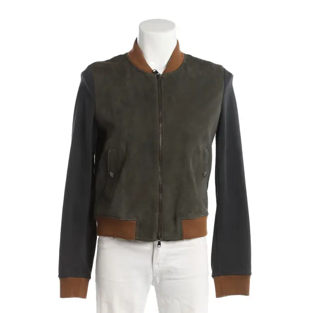 Mid-Season Jacket, in Multicolored, Leather, Frauenschuh