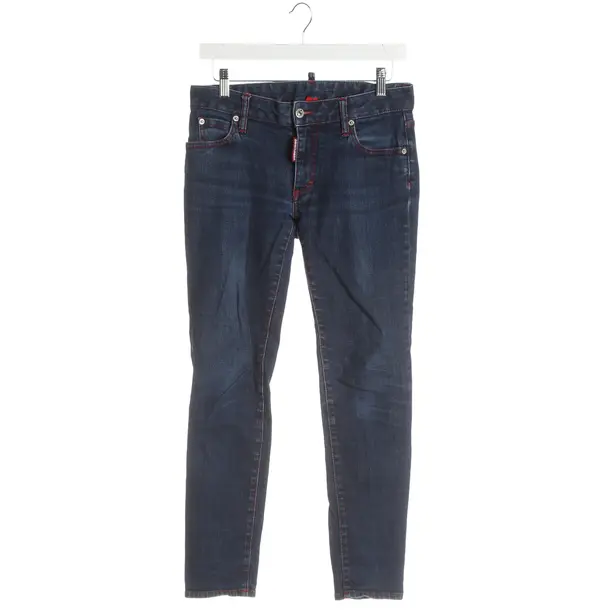 Jeans Slim Fit, in Navy, Baumwolle, Dsquared