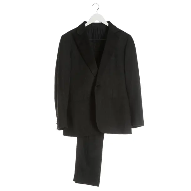 Anzug, in Dunkelgrau, Wolle, Baldessarini