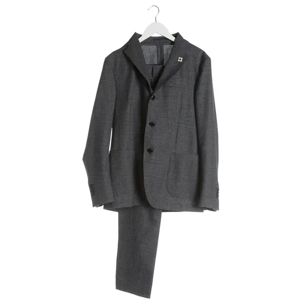 Anzug, in Navy, Wolle, Lardini