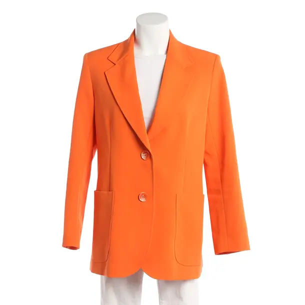 Blazer, in Dark Orange, Polyester, Herzensangelegenheit