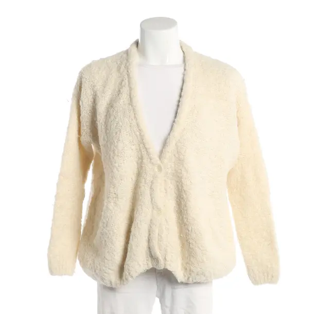 Strickjacke, in Beige, Polyacryl, American Vintage