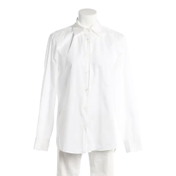 Bluse, in Weiß, Baumwolle, Dries van Noten