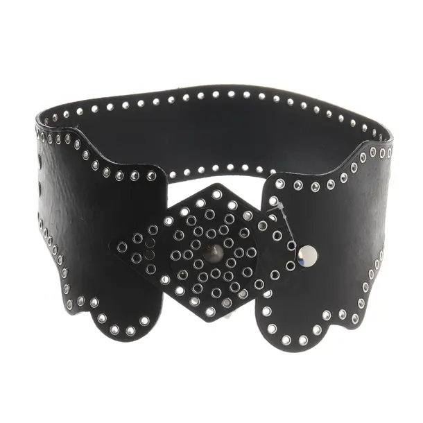 Belt, in Black, Leather, Isabel Marant