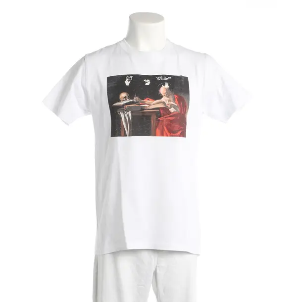 T-Shirt, in Multicolored, Cotton, Off-White