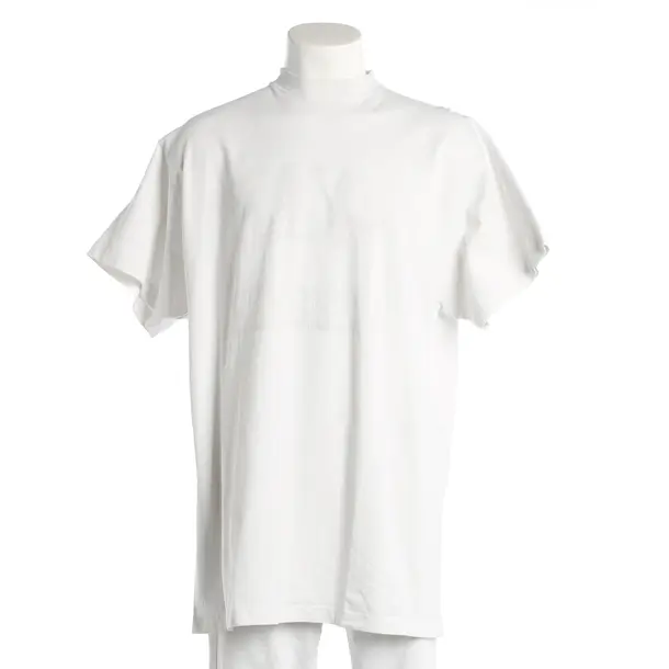 T-Shirt, in Hellgrau, Baumwolle, Balenciaga