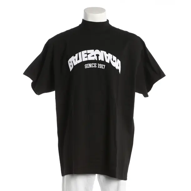 T-Shirt, in Schwarz, Baumwolle, Balenciaga