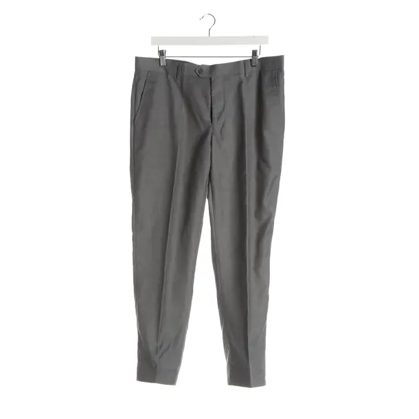 Pants, in Gray, Wool, Emporio Armani