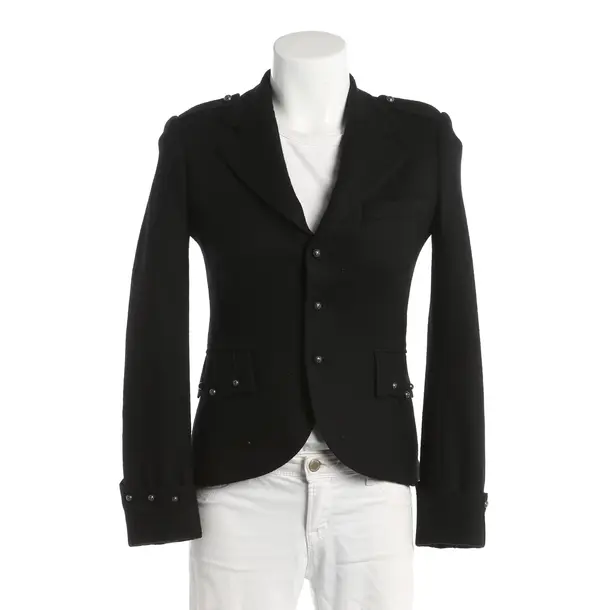 Blazer, in Black, Wool, Lauren Ralph Lauren