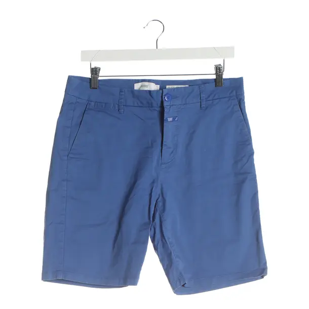 Shorts, in Blue, Cotton, Closed