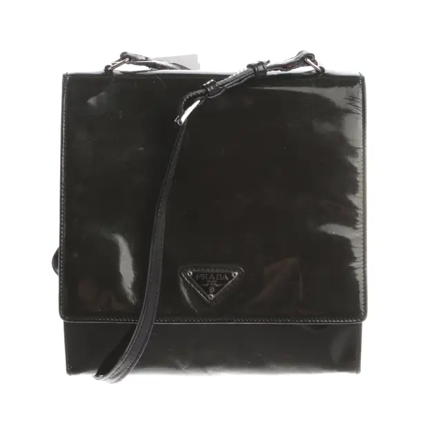 Borsa a cinture a tracolla, in Verde scuro, Polivinile, Prada