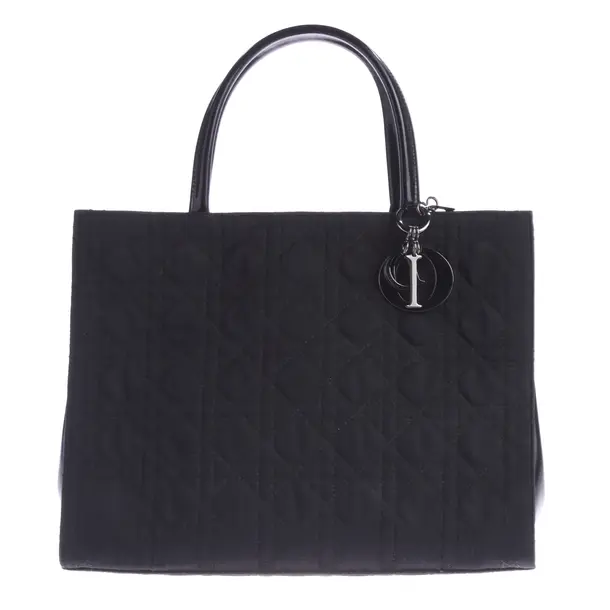 Handtasche, in Schwarz, Polyamid, Dior