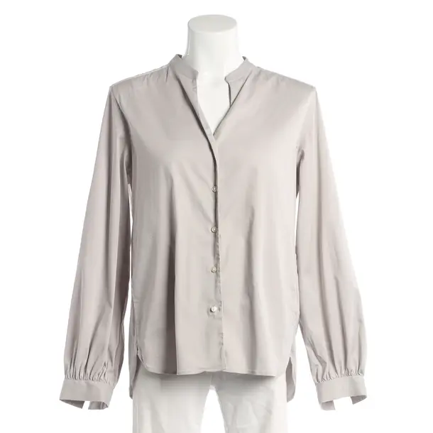 Bluse, in Grau, Baumwolle, Soluzione