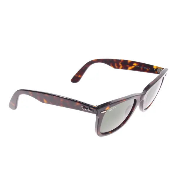 Sonnenbrille, in Dunkelbraun, Kunststoff, Ray Ban