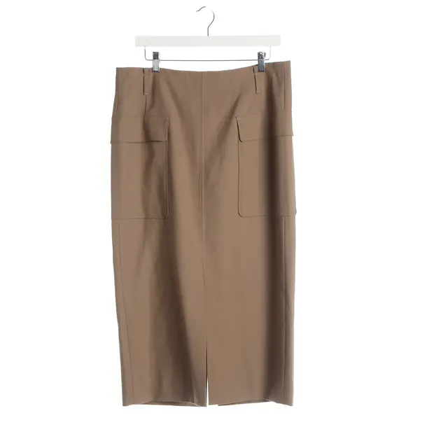 Skirt, in Camel, Wool, Windsor