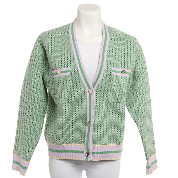 Cardigan, in Multicolored, Cotton, Sandro