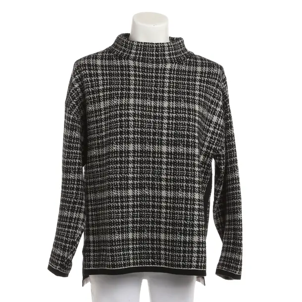 Jumper, in Black, Wool, Windsor