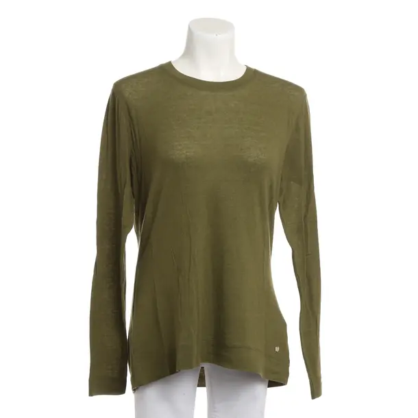 Long Sleeve Shirt, in Green, Lyocell, Windsor