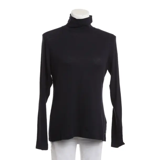 Long Sleeve Shirt, in Navy, Lyocell, Windsor