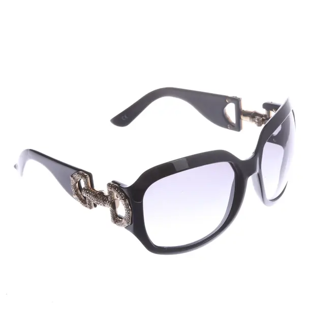 Sonnenbrille, in Schwarz, Kunststoff, Gucci