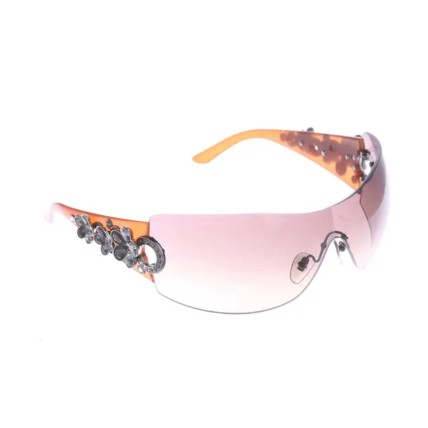 Sonnenbrille, in Braun, Kunststoff, Bulgari