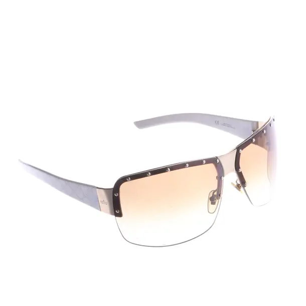 Sonnenbrille, in Weiß, Kunststoff, Gucci