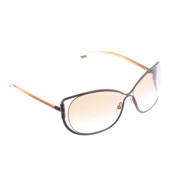 Sonnenbrille, in Braun, Kunststoff, Tom Ford