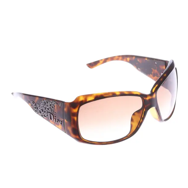 Sonnenbrille, in Braun, Kunststoff, Dior