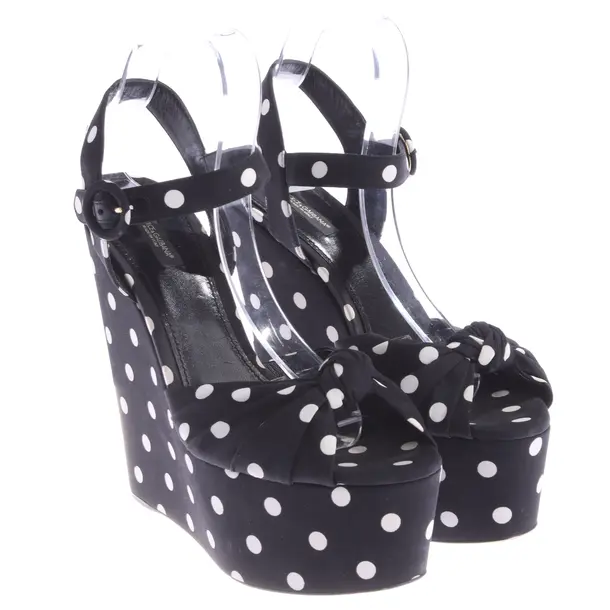 Zeppe, in Nero, Dolce e Gabbana