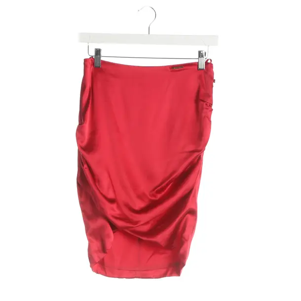 Skirt, in Raspberry, Silk, Elisabetta Franchi