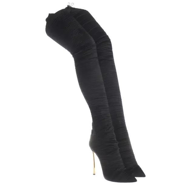 Over-The-Knee Boots, in Black, Casadei