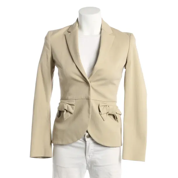 Blazer, in Beige, Cotton, Red Valentino