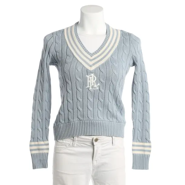 Jumper, in Light Blue, Cotton, Lauren Ralph Lauren