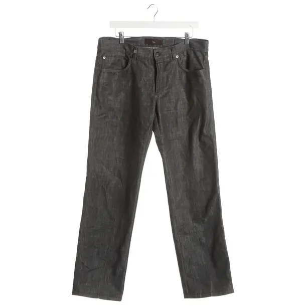 Jeans Slim Fit, in Dunkelgrau, Baumwolle, Zegna