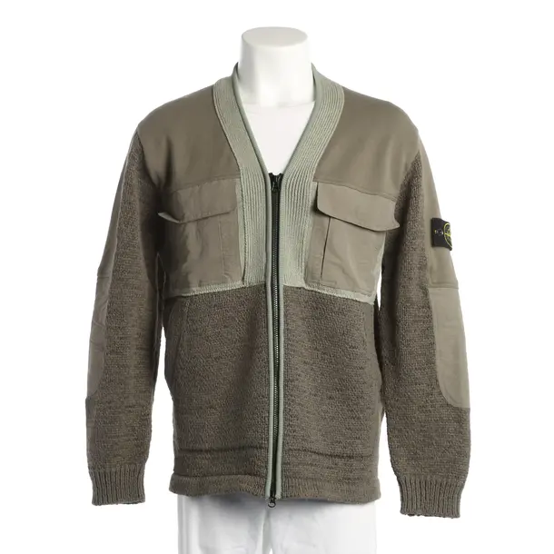 Strickjacke, in Grün, Polyimid, Stone Island