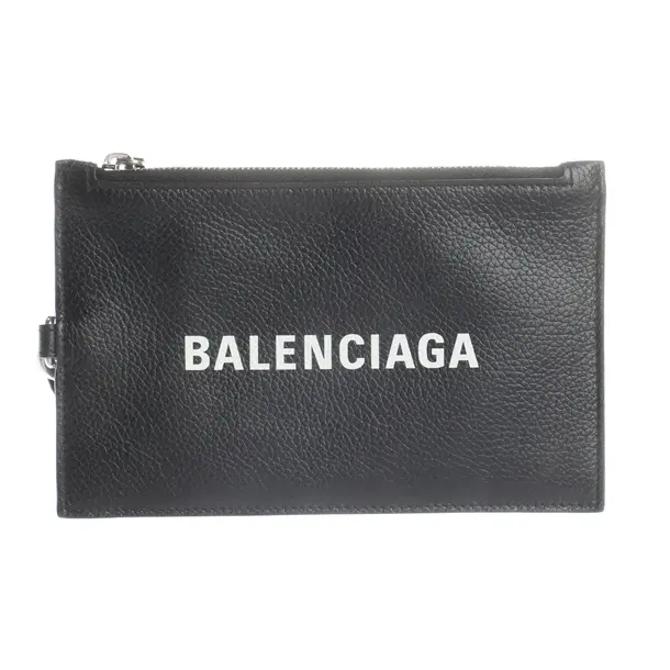 Wallet, in Black, Leather, Balenciaga