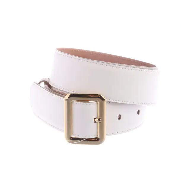 Belt, in Beige, Leather, Bally