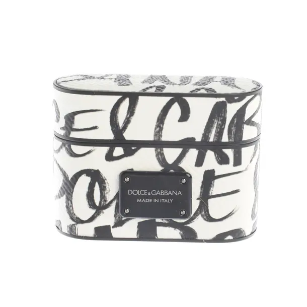 Airpod Case, in White, Other fibres, Dolce & Gabbana