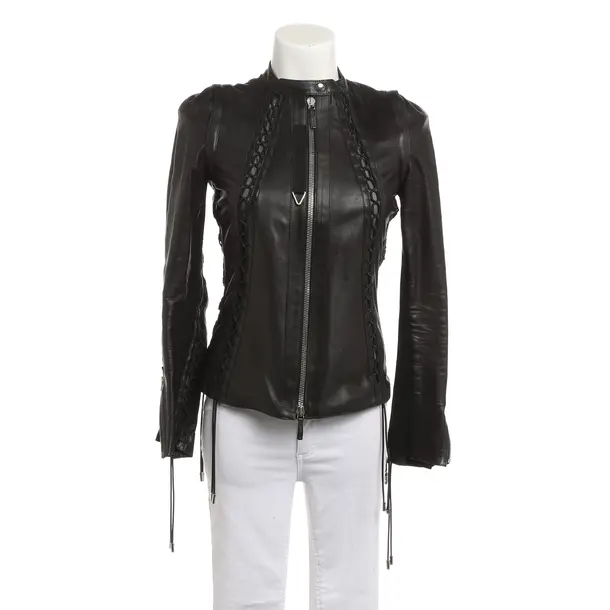 Giacca in pelle, in Nero, Pelle, Gucci