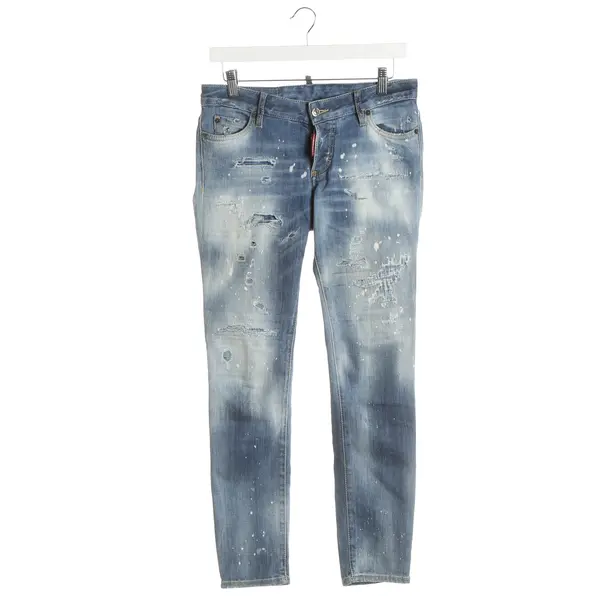 Jeans Slim Fit, in Hellblau, Baumwolle, Dsquared