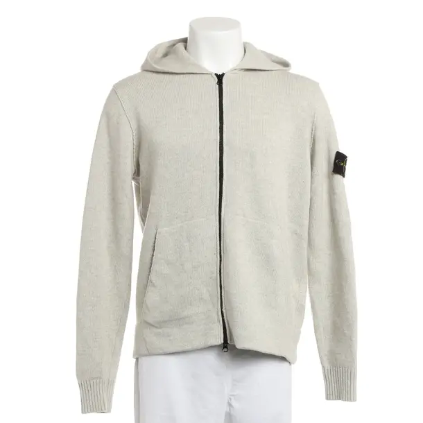 Strickjacke, in Grau, Wolle, Stone Island
