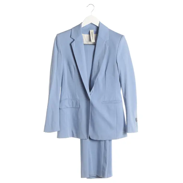 Tailleur pantalone, in Blu, Cotone, Drykorn